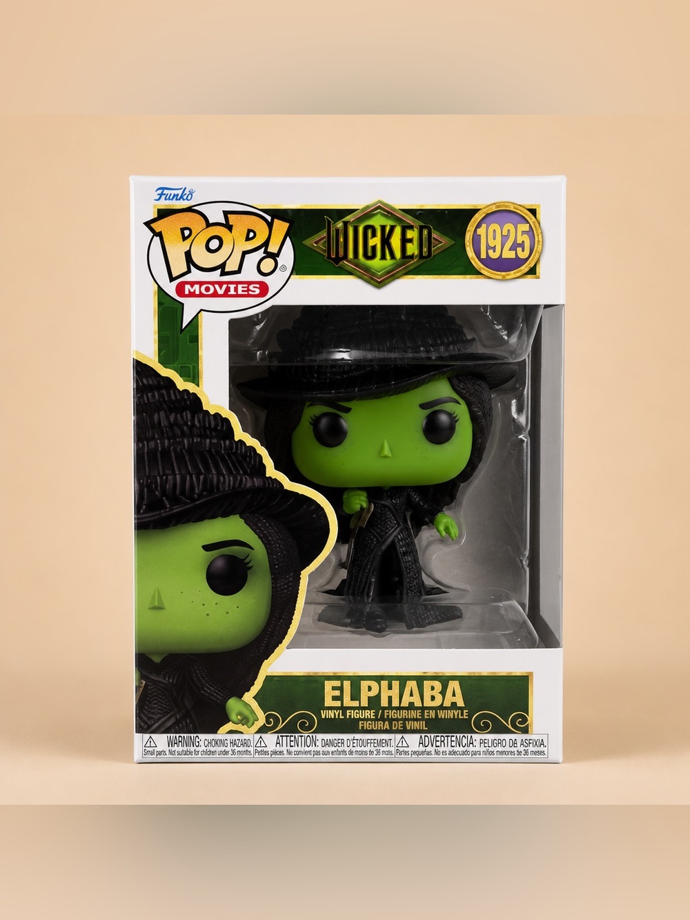 Wicked Elphaba Funko Pop Movies #1925 Vinyl Figure